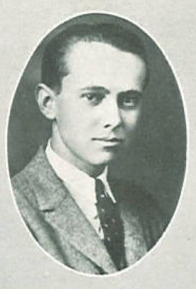 P.B. King, University of Iowa 1924 yearbook photo