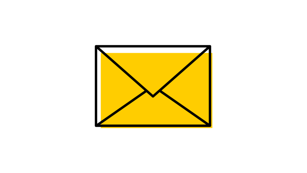 gold envelope icon
